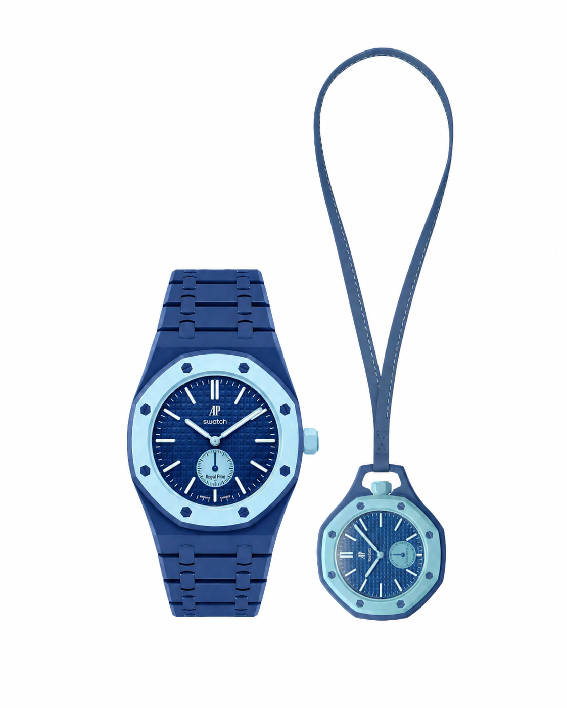 SWATCH x AP ROYAL POP LAN BA (BLUE)