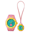 SWATCH x AP ROYAL POP-OTG ROZ (ROSE/JAUNE/TURQUOISE)