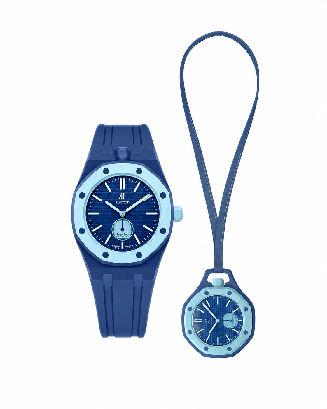 SWATCH x AP ROYAL POP LAN BA (BLUE)