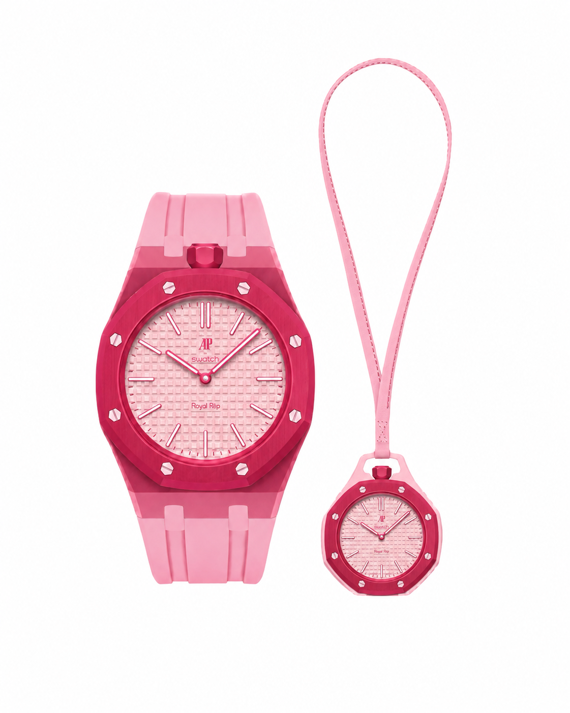 SWATCH x AP ROYAL POP-OTTO ROSSO (ROUGE/ROSE)